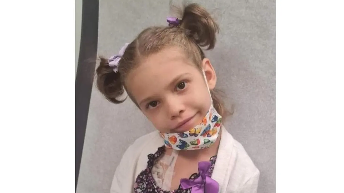 A 7 éves magyar kislány, Lara az életéért küzd