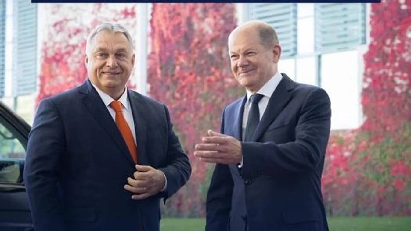 Orbán Viktor: Elkezdődött a magyar-német kormányfői csúcs