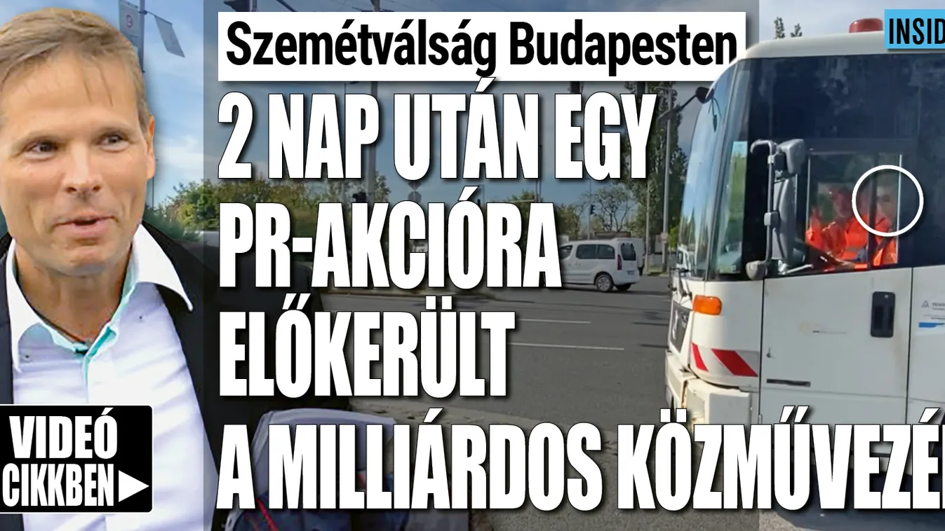 Egy szánalmas PR-akcióra előkerült a közművezér!
