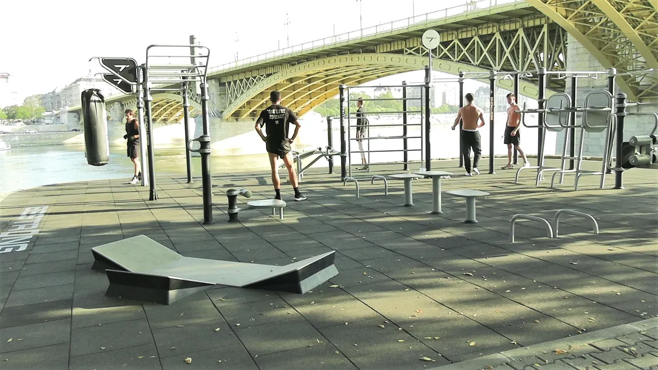 Irány egy kondipark! Ilyen egy edzés a Margitszigeten