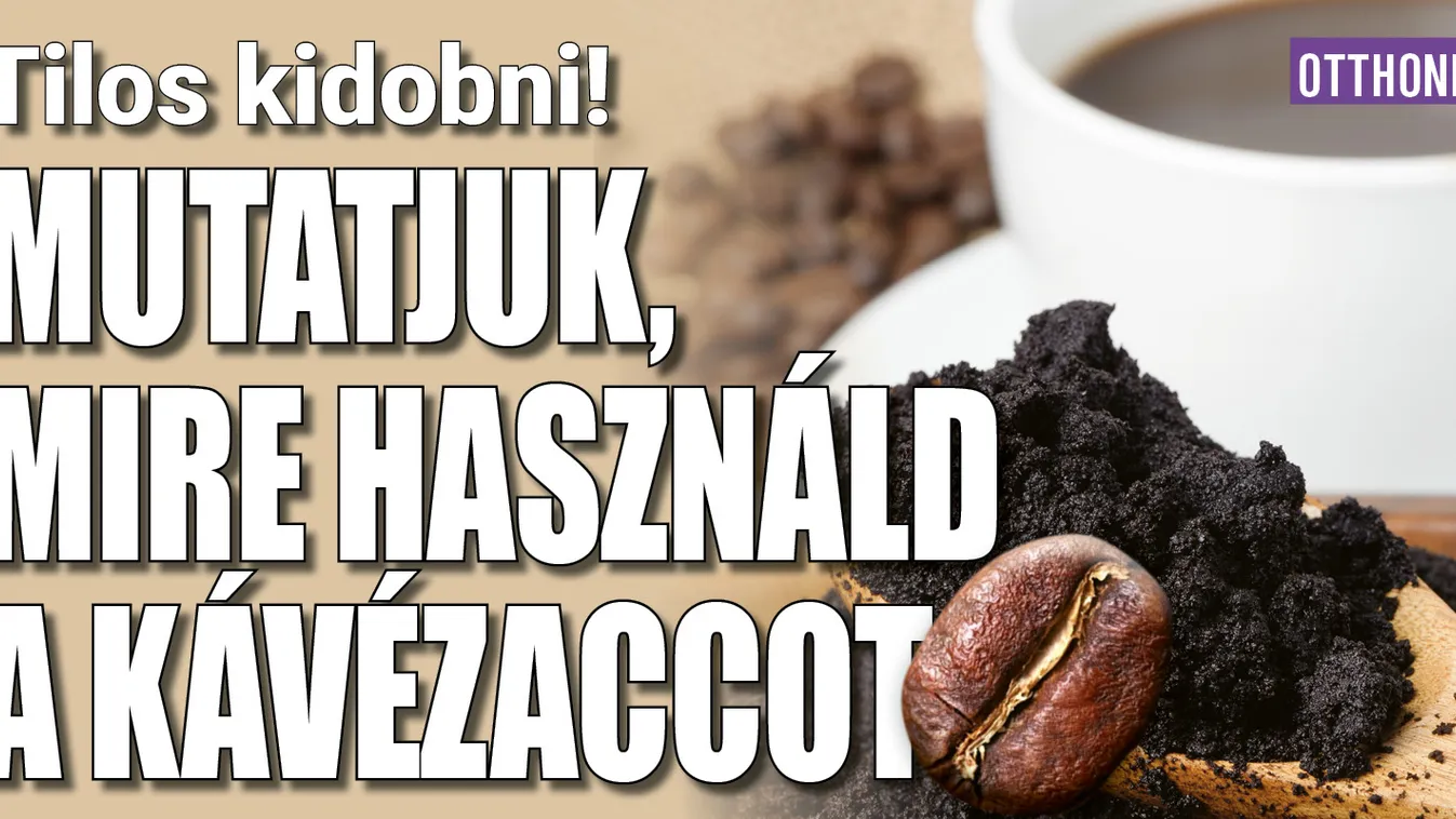 Tilos kidobni! Mutatjuk, mire használd a kávézaccot