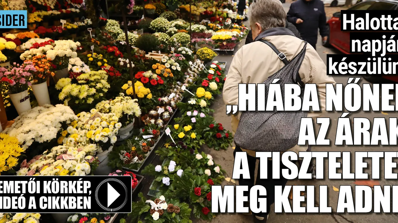Válságban sem spórolunk a halottak napján – Videó