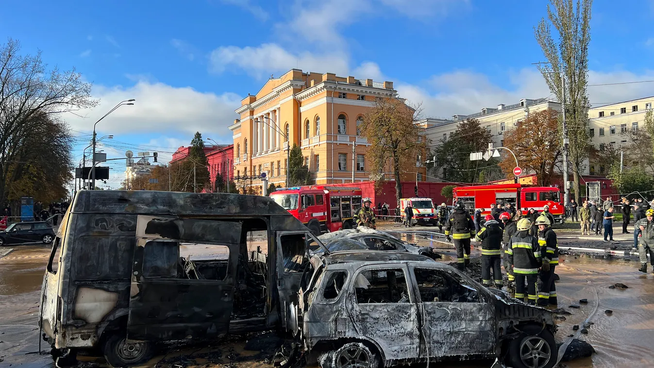 Ukrán rendőrfőnök: többen megsérültek a reggeli tömeges orosz támadásban