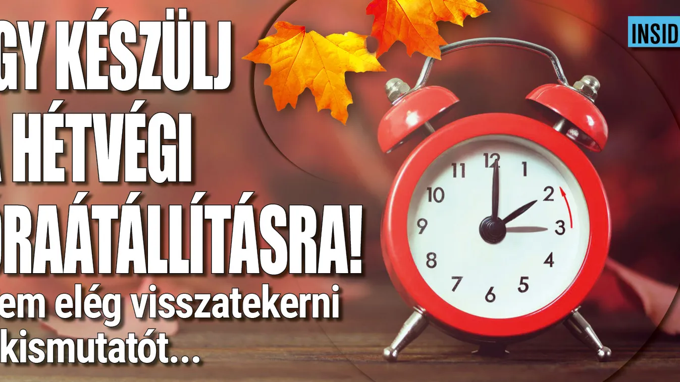 Így készülj a hétvégi óraátállításra!