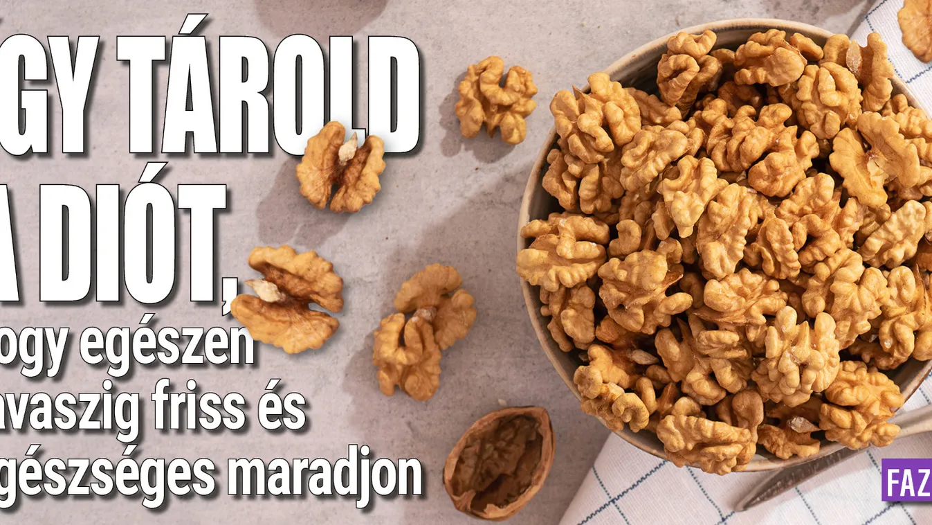 Így tárold a diót, hogy egészen tavaszig friss maradjon