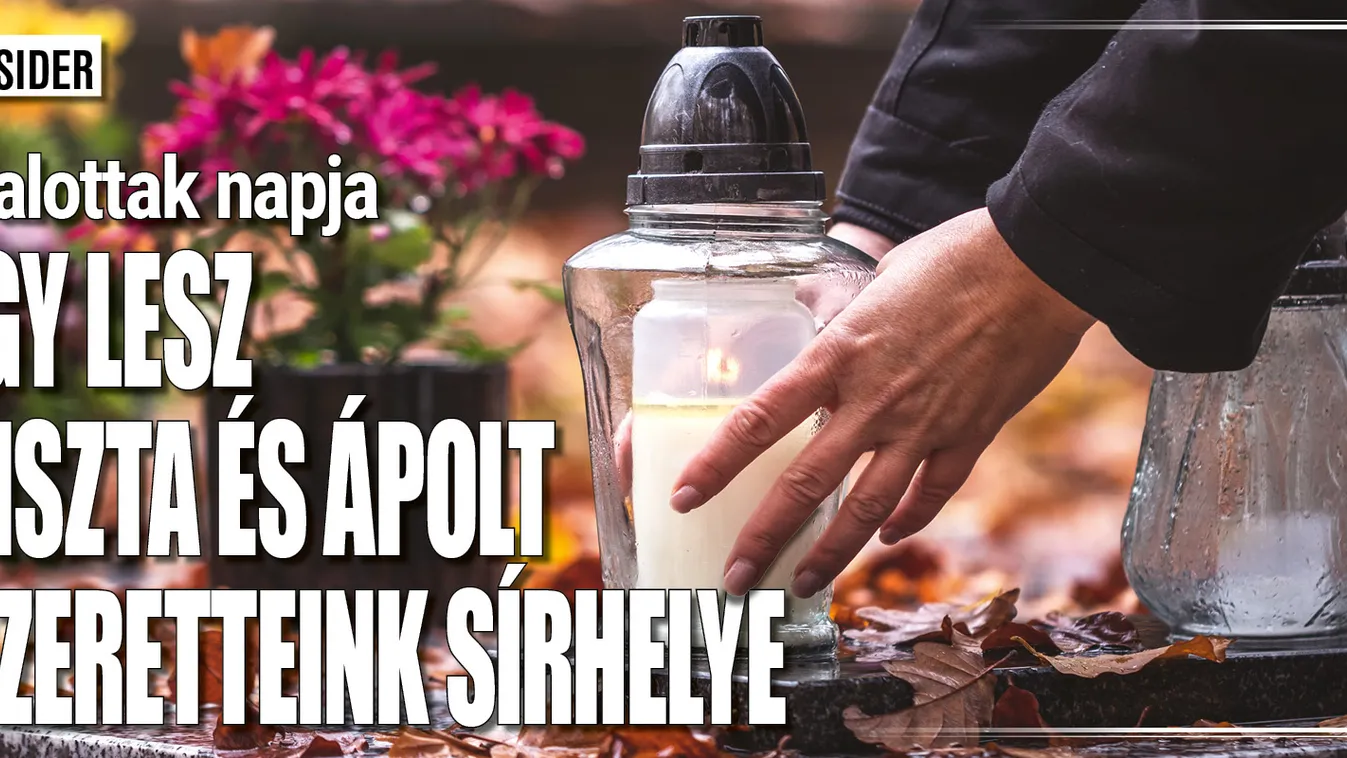 Halottak napja: így lesz tiszta és ápolt szeretteink sírja