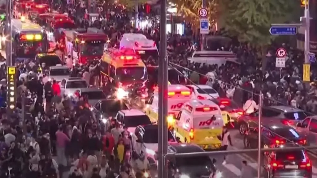 Szöul, Halloween, katasztrófa, tragédia, Dél-Korea,