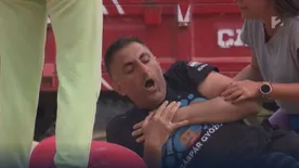 Kamerák előtt kapott súlyos rohamot Gáspár Győző - Videó