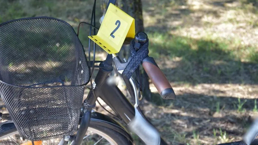 rendőrség, kerékpár, bicikli, rablás