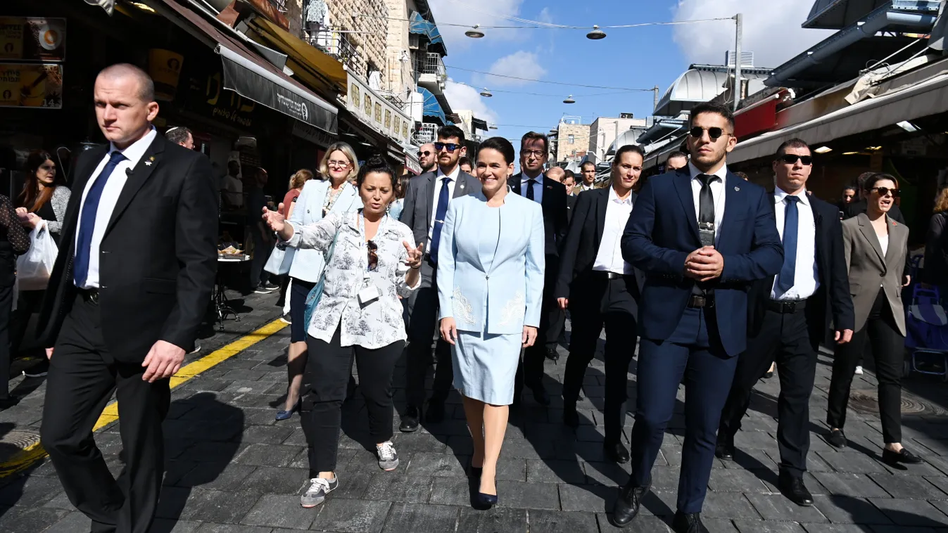 Videó: Izraelben járt Novák Katalin köztársasági elnök