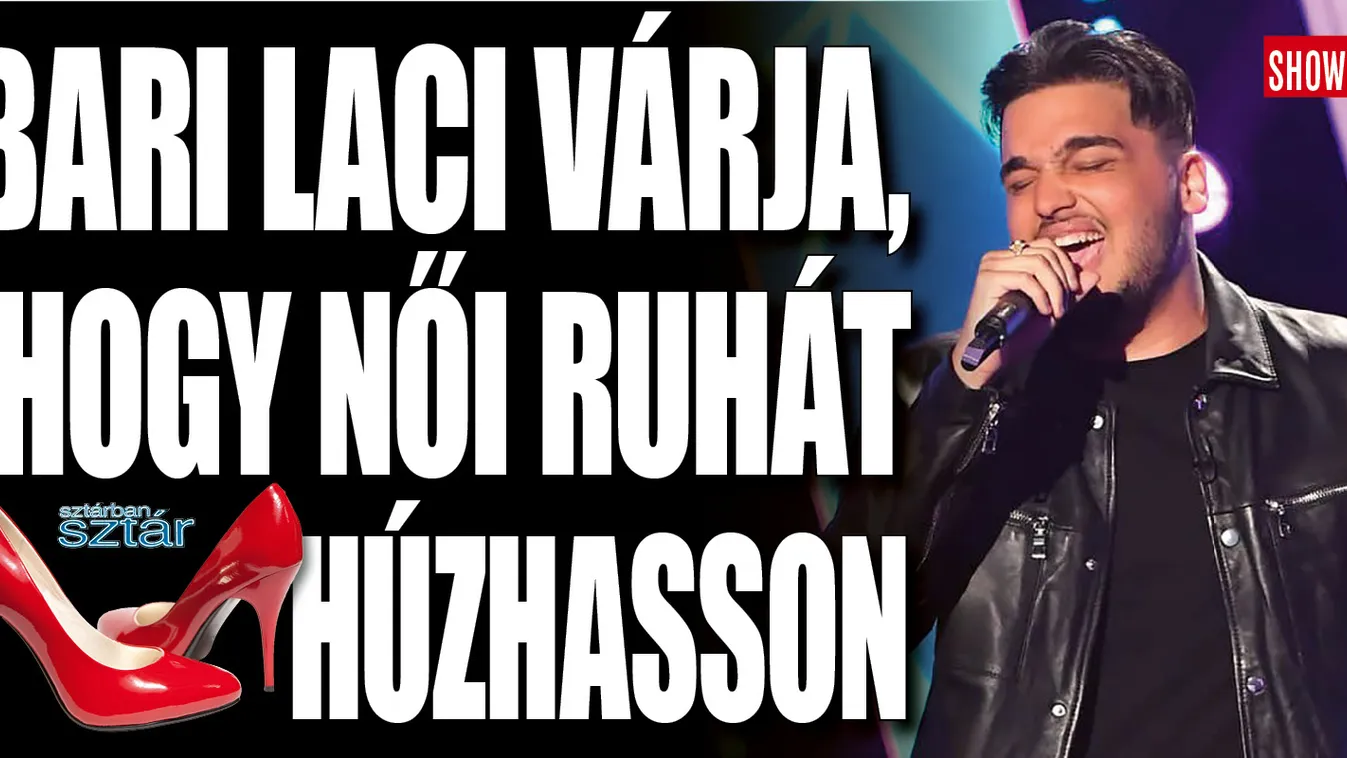 Ezért várja, hogy női ruhát húzzon a TV2 sztárja