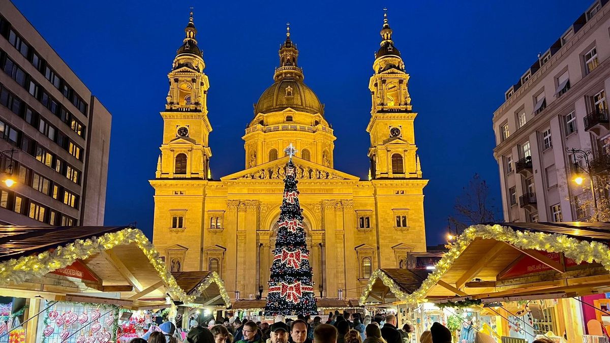 Advent Bazilika, ünnepek, karácsonyi vásár, Szent István tér,