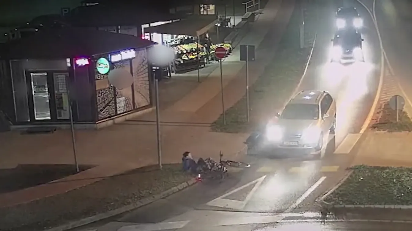 Zebrán gázoltak el egy 13 éves fiút Győrben - Videó