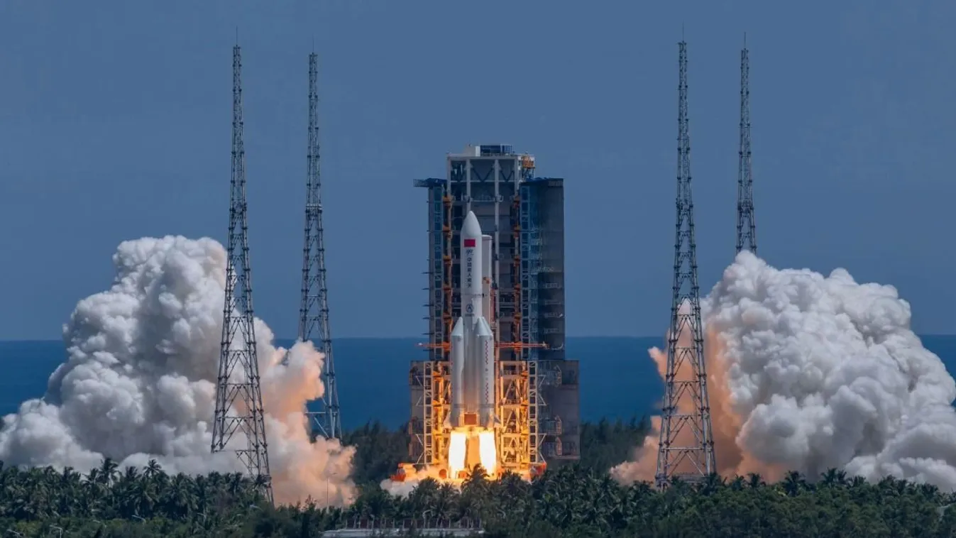 Elszabadult kínai űrrakéta száguld a Föld felé