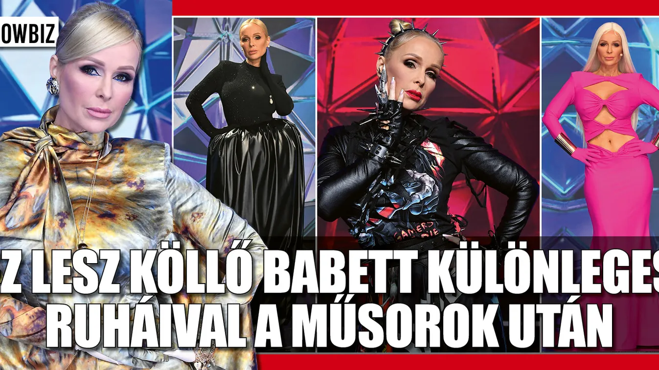 Ez lesz a sorsa Köllő Babett különleges ruháinak