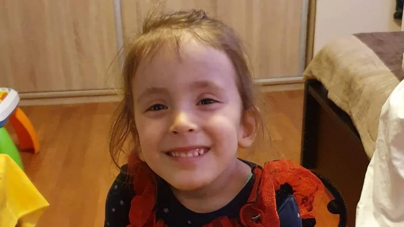 Súlyos, ritka betegségben szenved az 5 éves Natasa