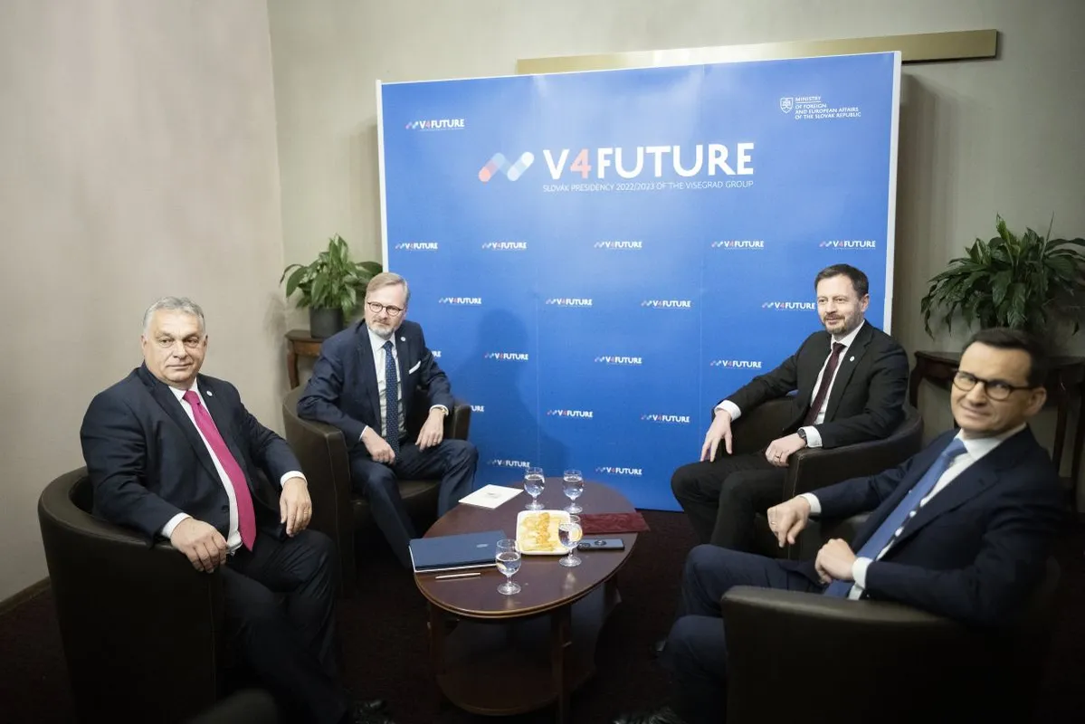 HEGER, Eduard; ORBÁN Viktor; MORAWIECKI, Mateusz; FIALA, Petr