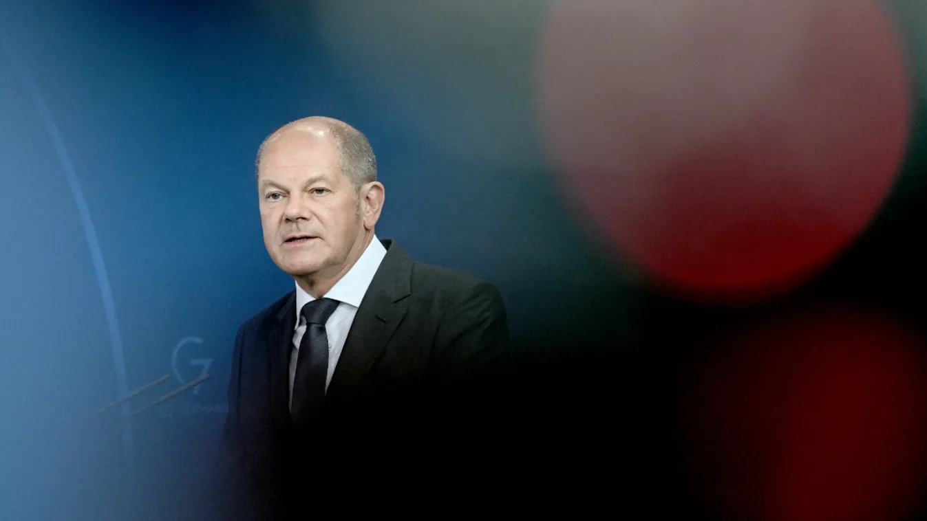 Scholz: Hiba volt orosz gáztól függővé tenni Németországot