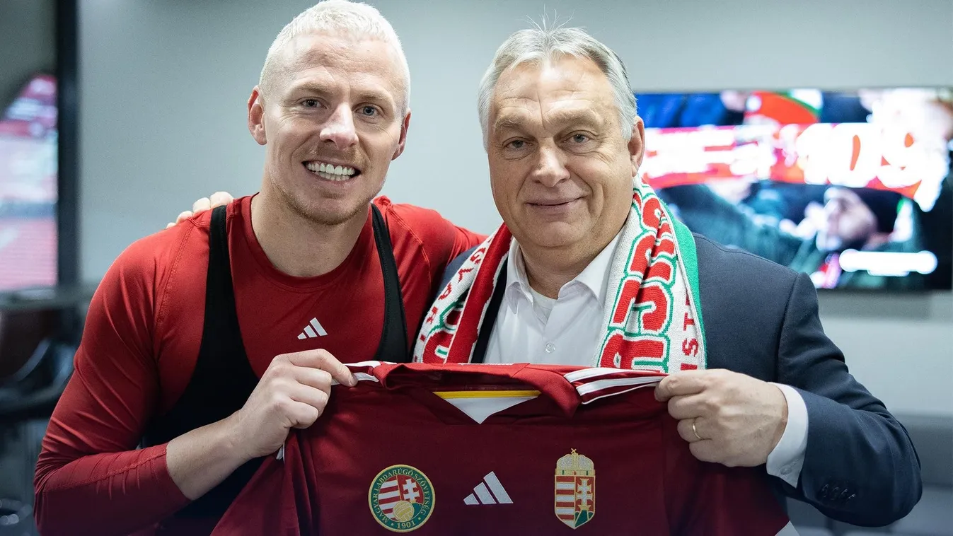 Videón a nagy találkozás, Dzsudzsák Balázs meglepte Orbán Viktort