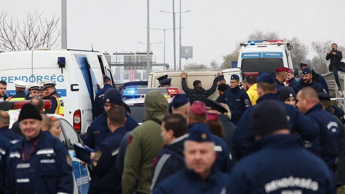 Videó a helyszínről: Így kapták el a lövöldöző embercsempészeket a Nagykőrösi úton