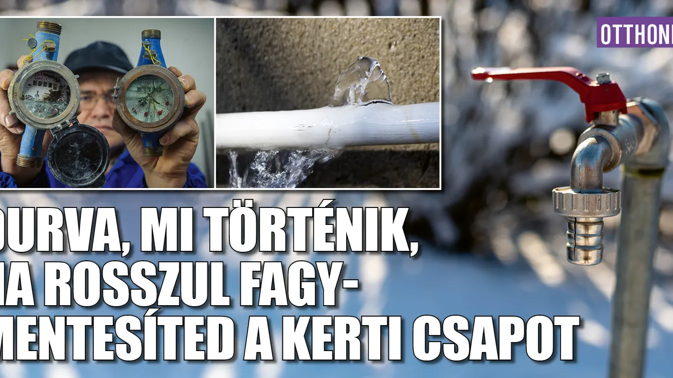 Durva, mi történik, ha rosszul fagymentesíted a csapot