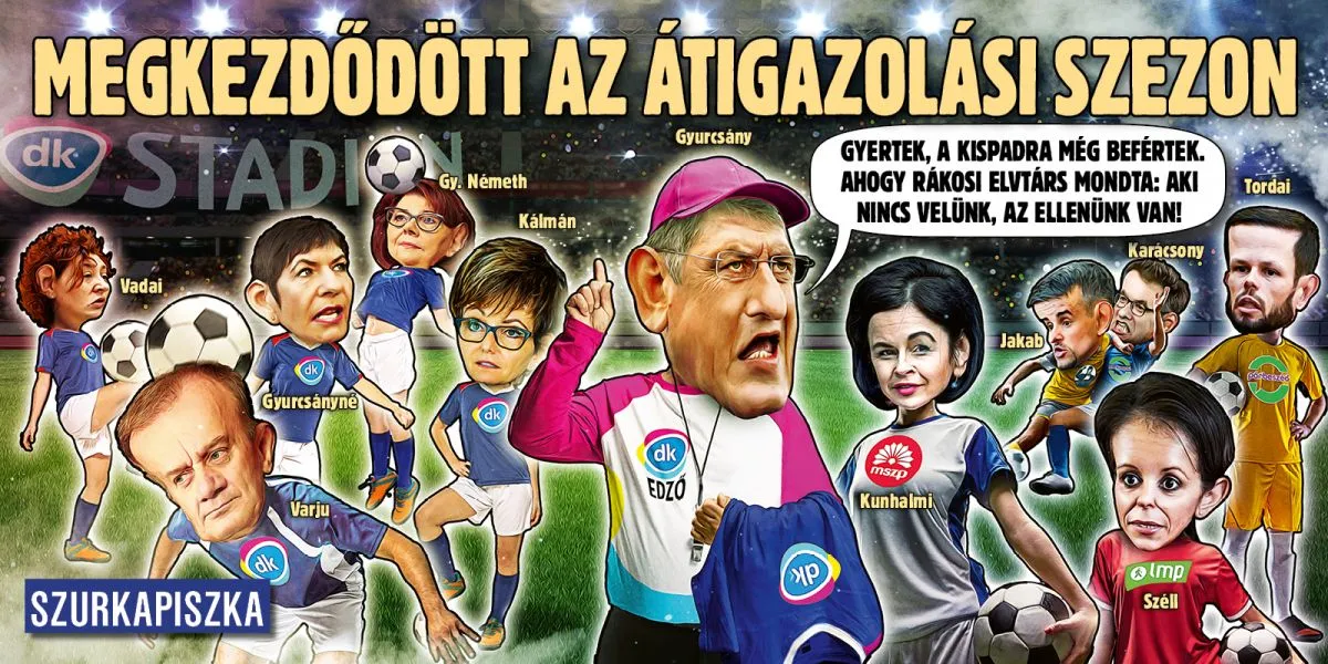 Gyurcsány Ferenc az egész baloldalt maga alá akarja gyűrni. Megkezdődött az átigazolási szezon.