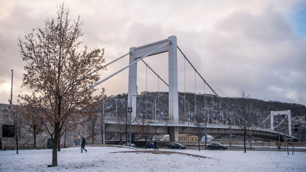 Két egymást követő nap is havazni fog Budapesten