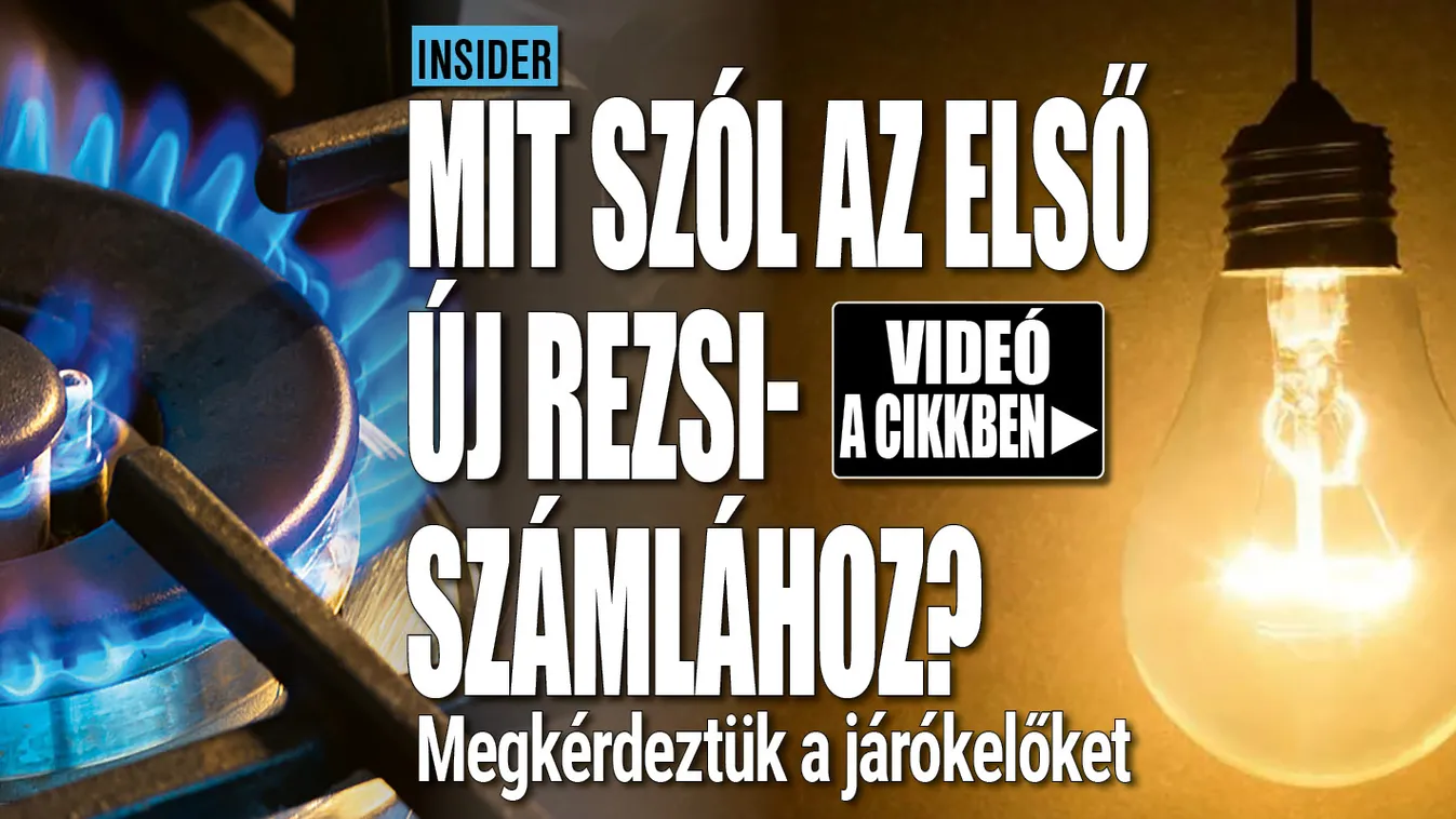Érkeznek az első magasabb összegű rezsiszámlák – videó