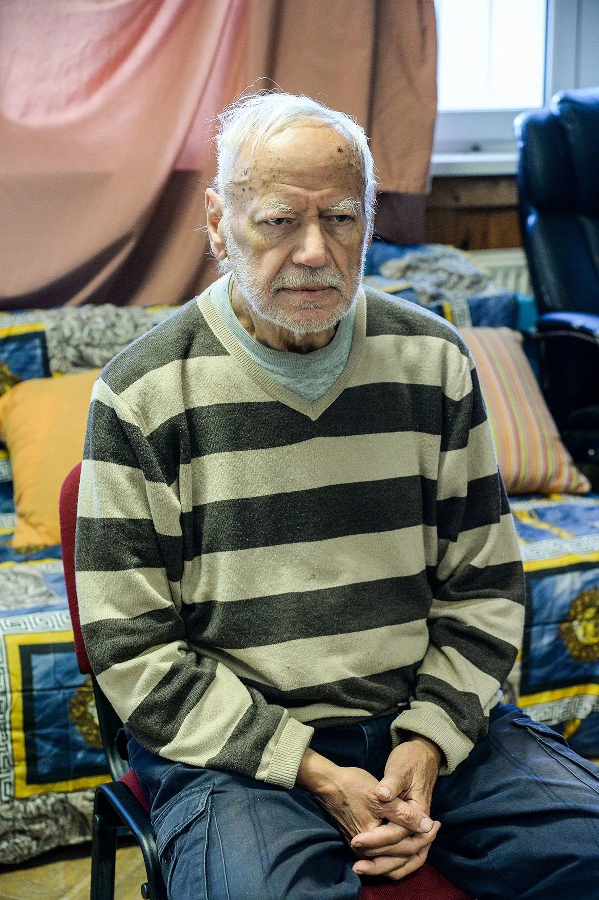 Nagy Péter, hajléktalan, 