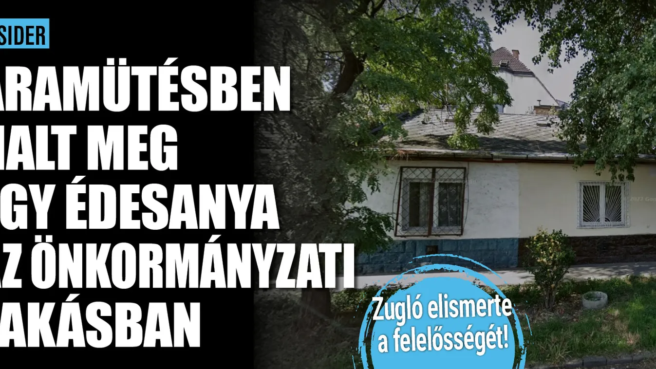 Zugló sötét titka: Áramütésben halt meg egy anya