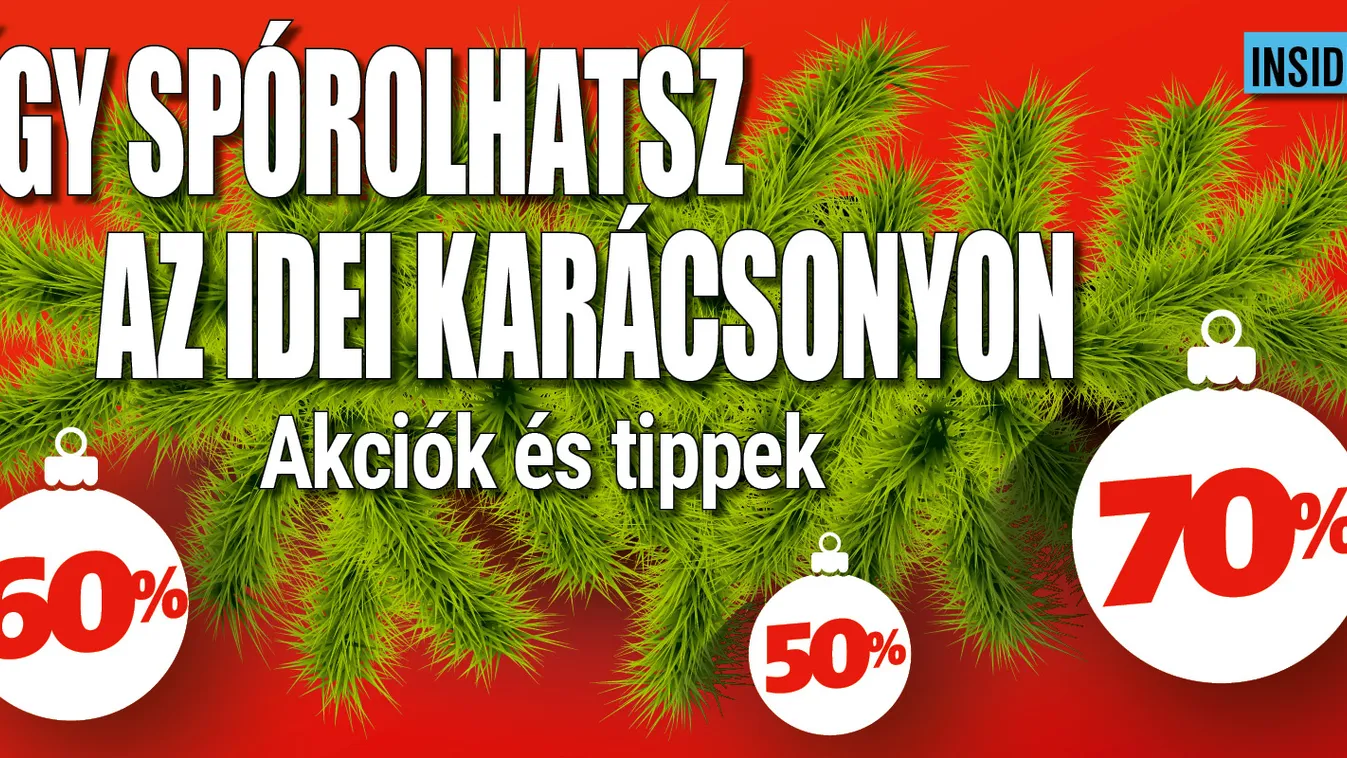 Ha spórolni akarsz a karácsonyon, ezeket vedd meg most