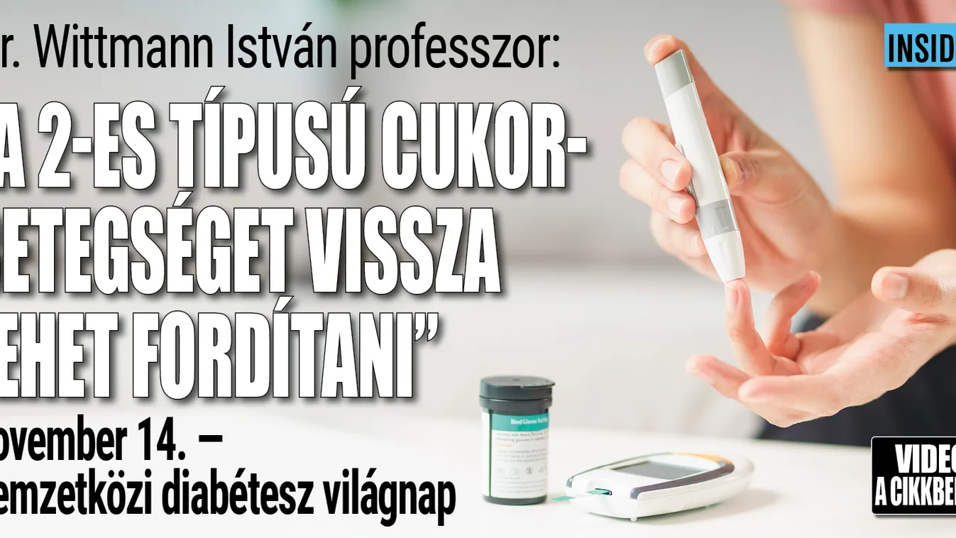 Wittmann prof.: A 2-es típusú cukorbetegség visszafordítható