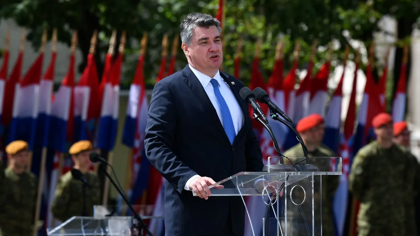 Horvát elnök: Ukrajna nem szövetségesünk, az EU pedig nulla