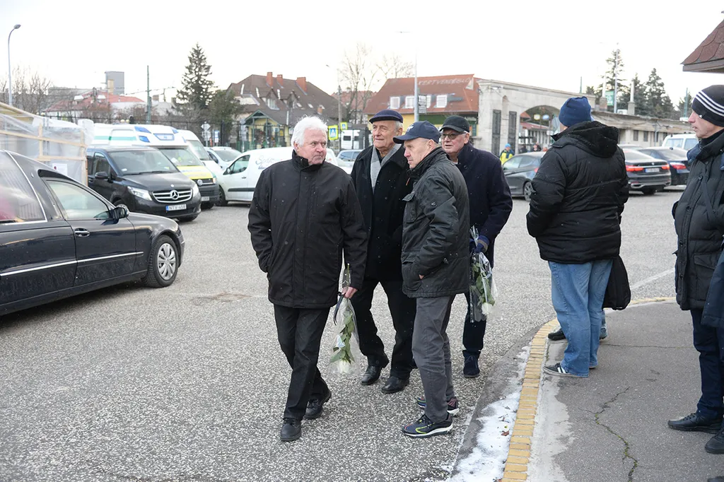 Mészöly Kálmán temetése