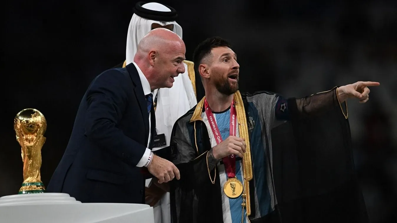 Elvették az argentinoktól a vb-trófeát, Messi kiborult