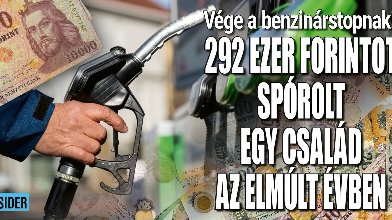 Ennyi pénz maradt a zsebben a benzinárstopnak köszönhetően