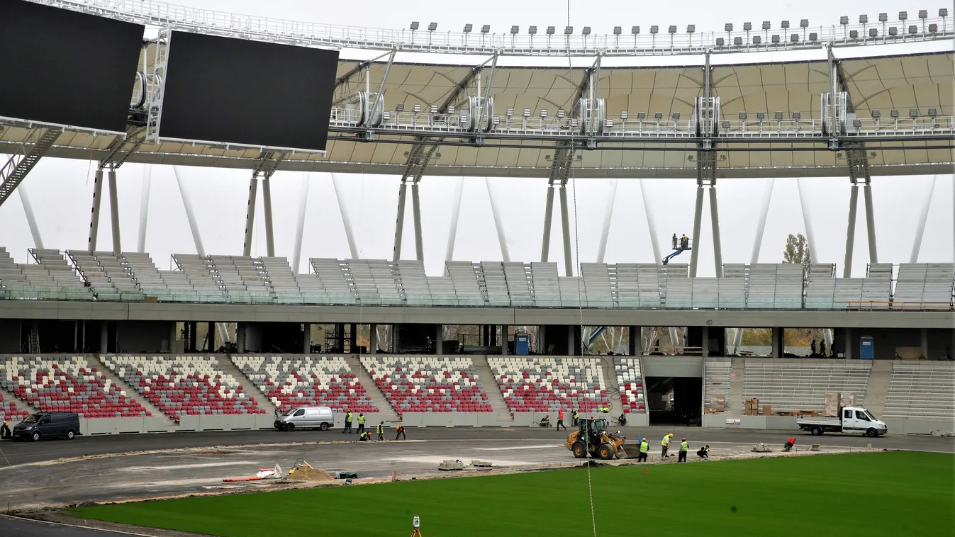 Kulisszatitkok, így épül Budapest új stadionja