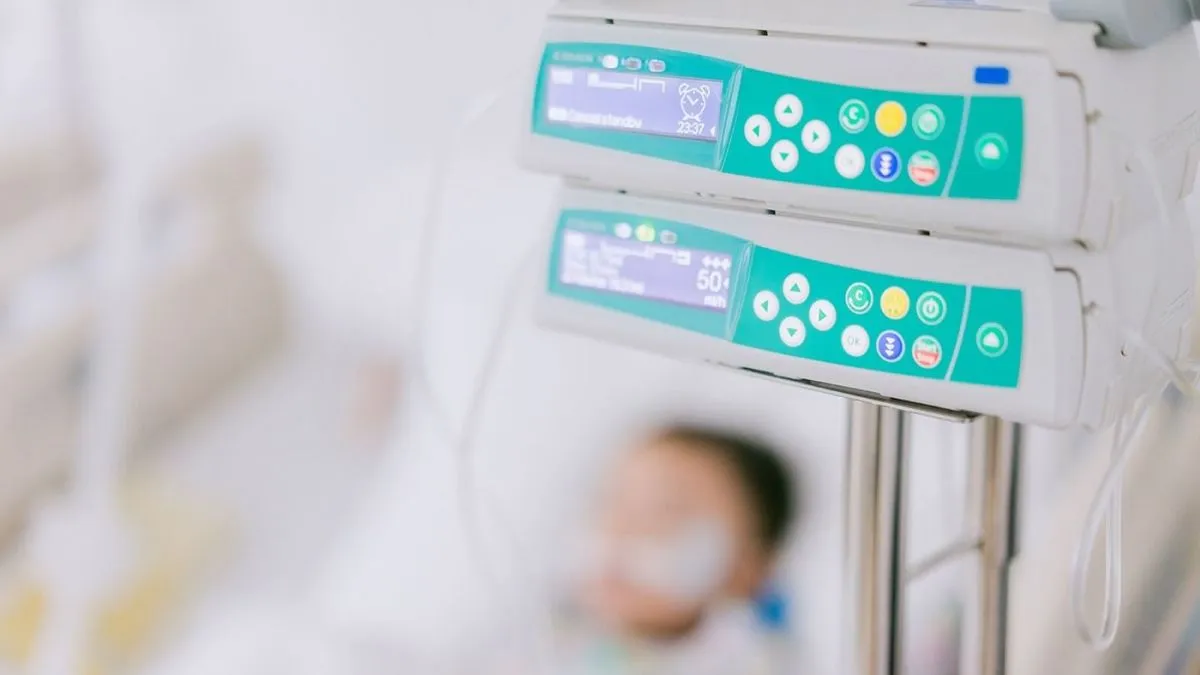 Toddler,Boy,In,Intensive,Care,Unit,Or,Icu.covid19,Coronavirus,.toddler