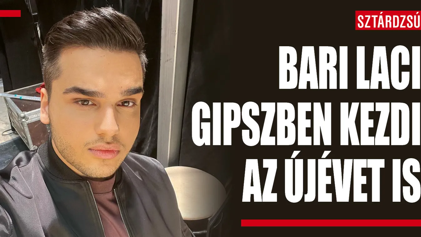 Továbbra sem szabadulhat meg a gipsztől Bari Laci