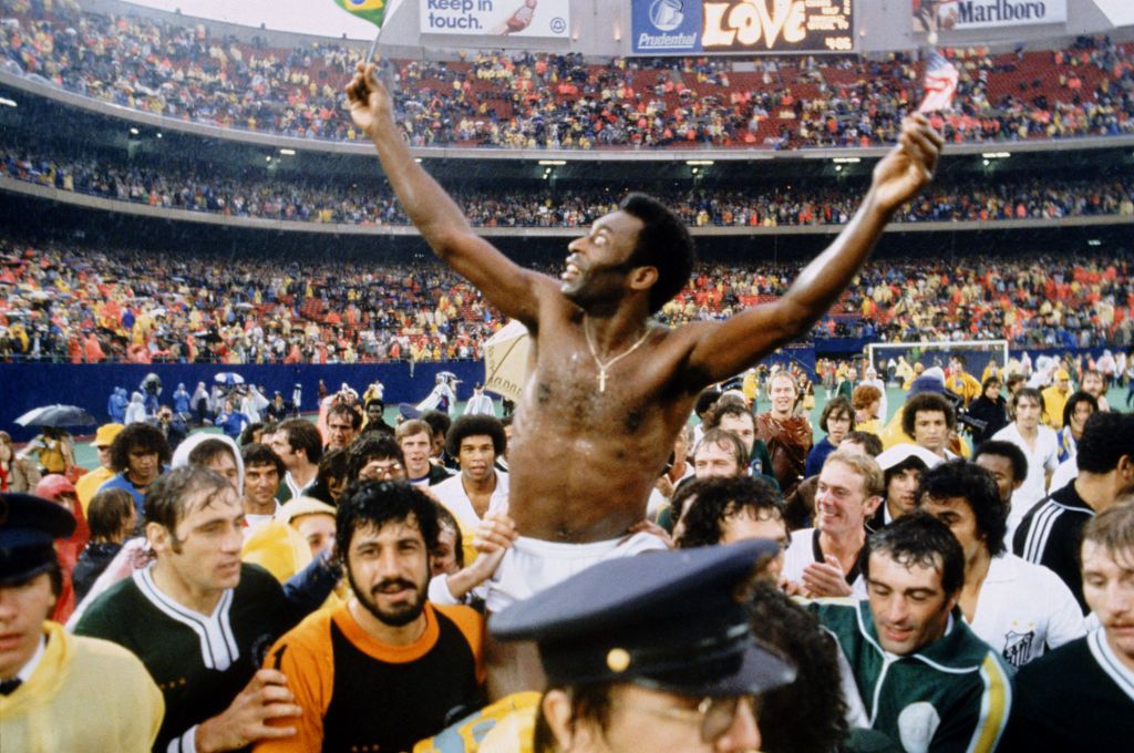 American Soccer - Pele's Final Match - New York Cosmos v Santos