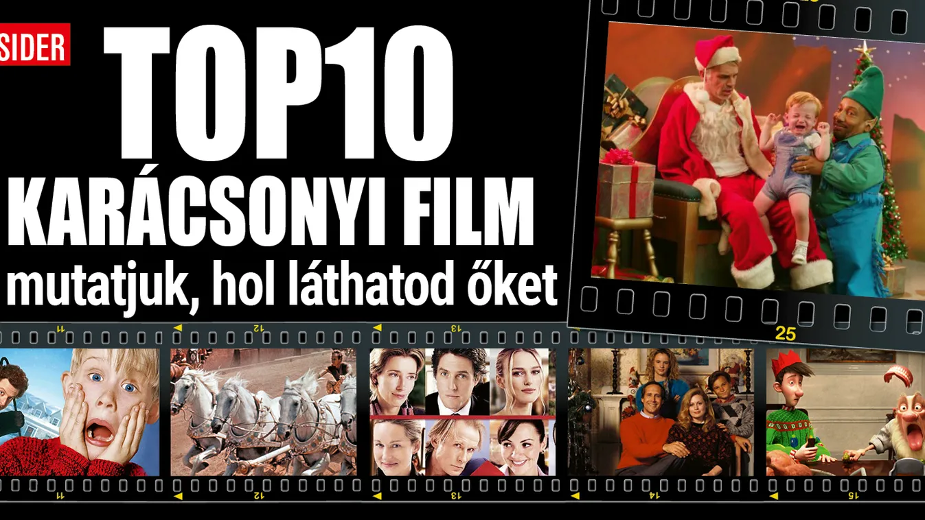 Ez a 10 legjobb karácsonyi film, ami idén lesz a tévében
