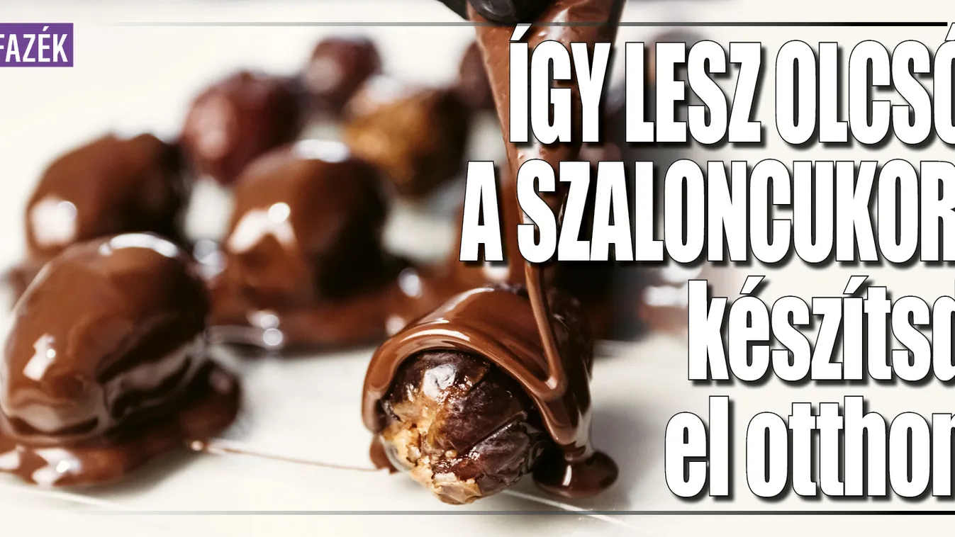 Így lesz olcsó a szaloncukor: készítsd el otthon