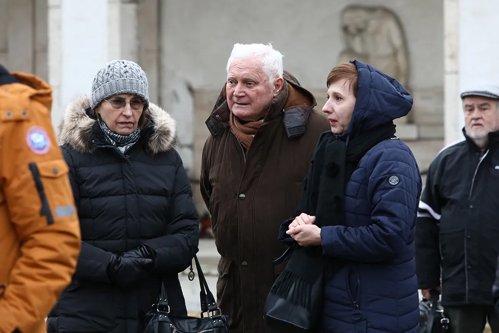 Csapó Gábor temetése