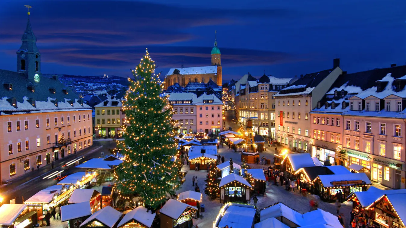 A karácsonyi díszkivilágításon is spórolnak a németek