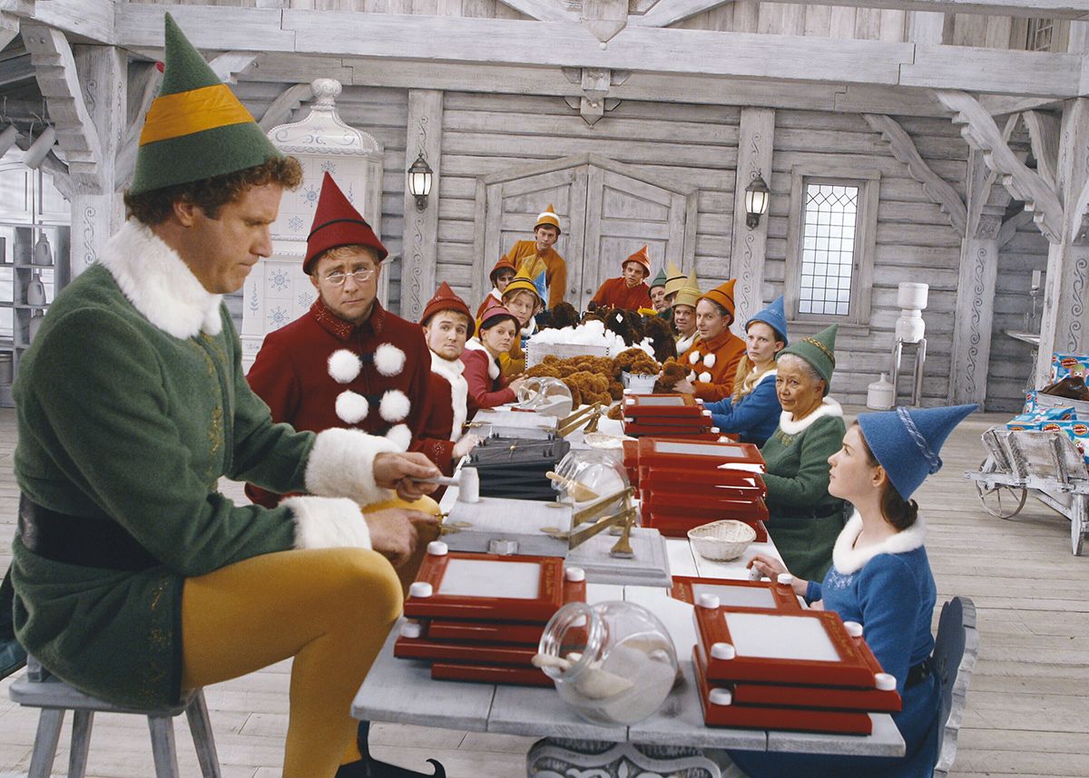 2003 - Elf - Movie Set
