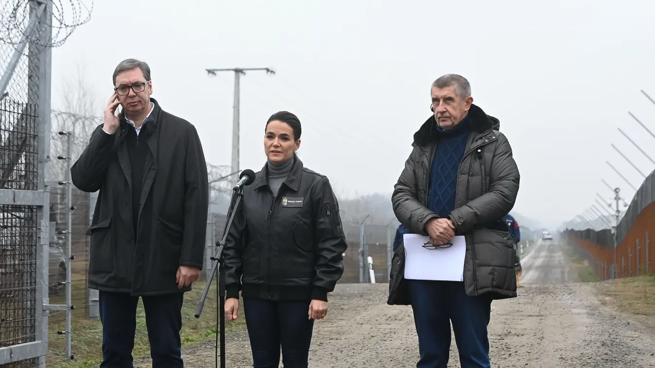 Novák Katalin: Az illegális migránsok egyre agresszívebbek