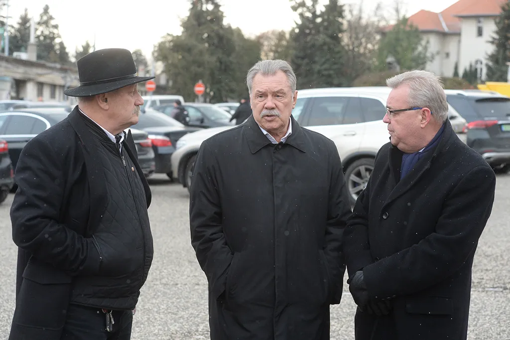 Mészöly Kálmán temetése