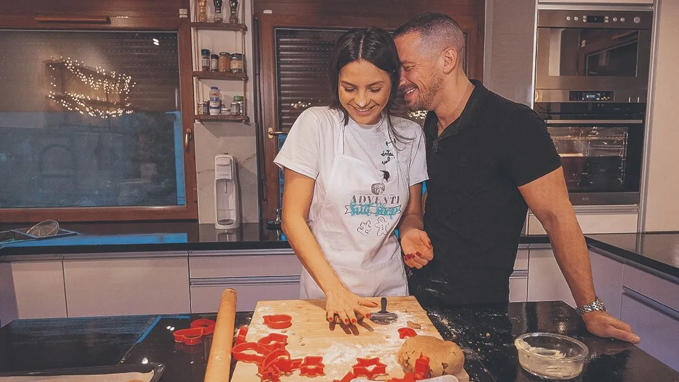 Vastag Csaba az első igazi karácsonyára készül szerelmével