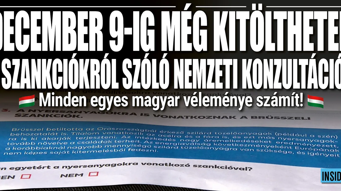 Eddig töltheted ki a nemzeti konzultációt