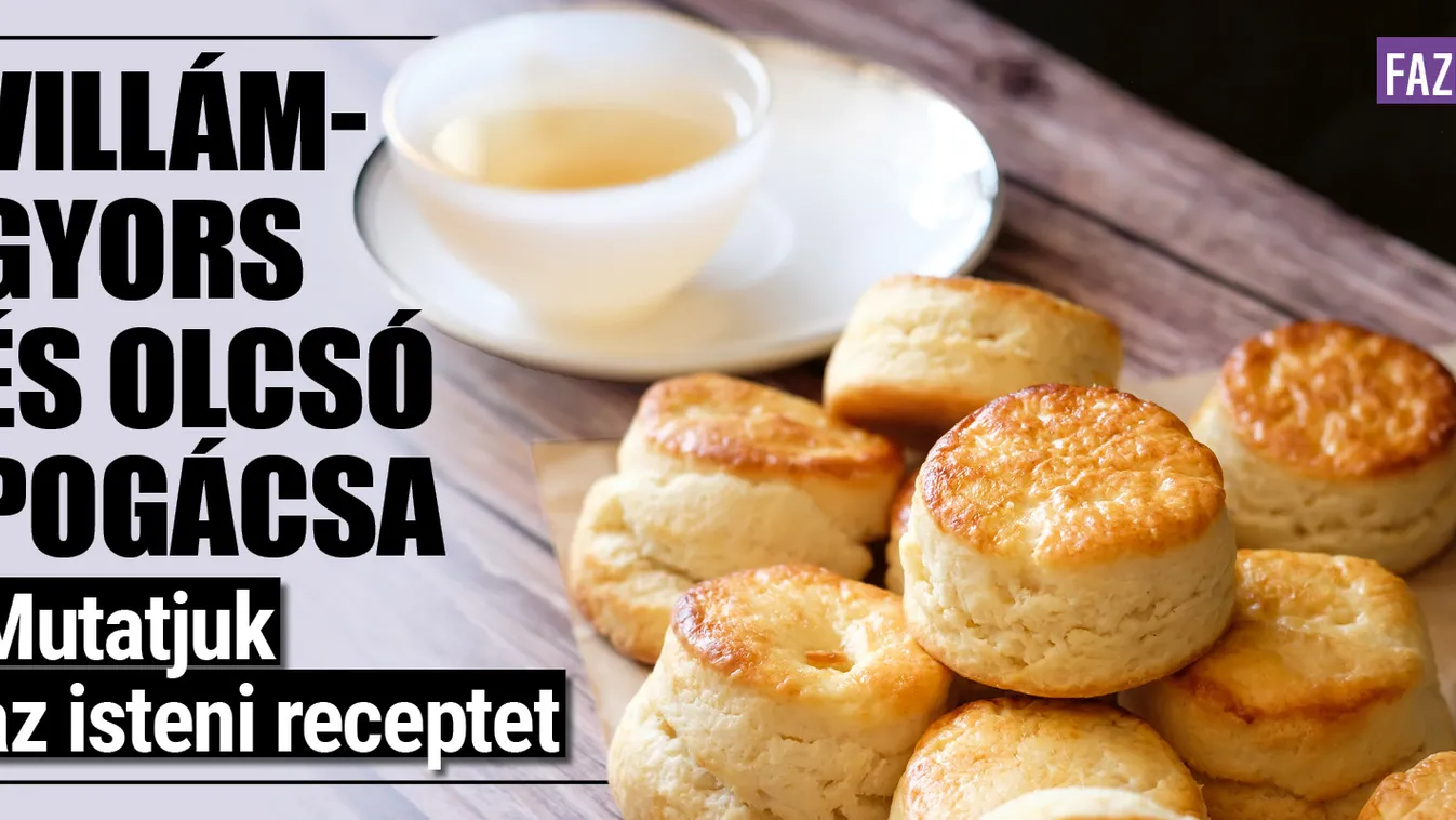 Villámgyors és olcsó pogácsa: mutatjuk az isteni receptet